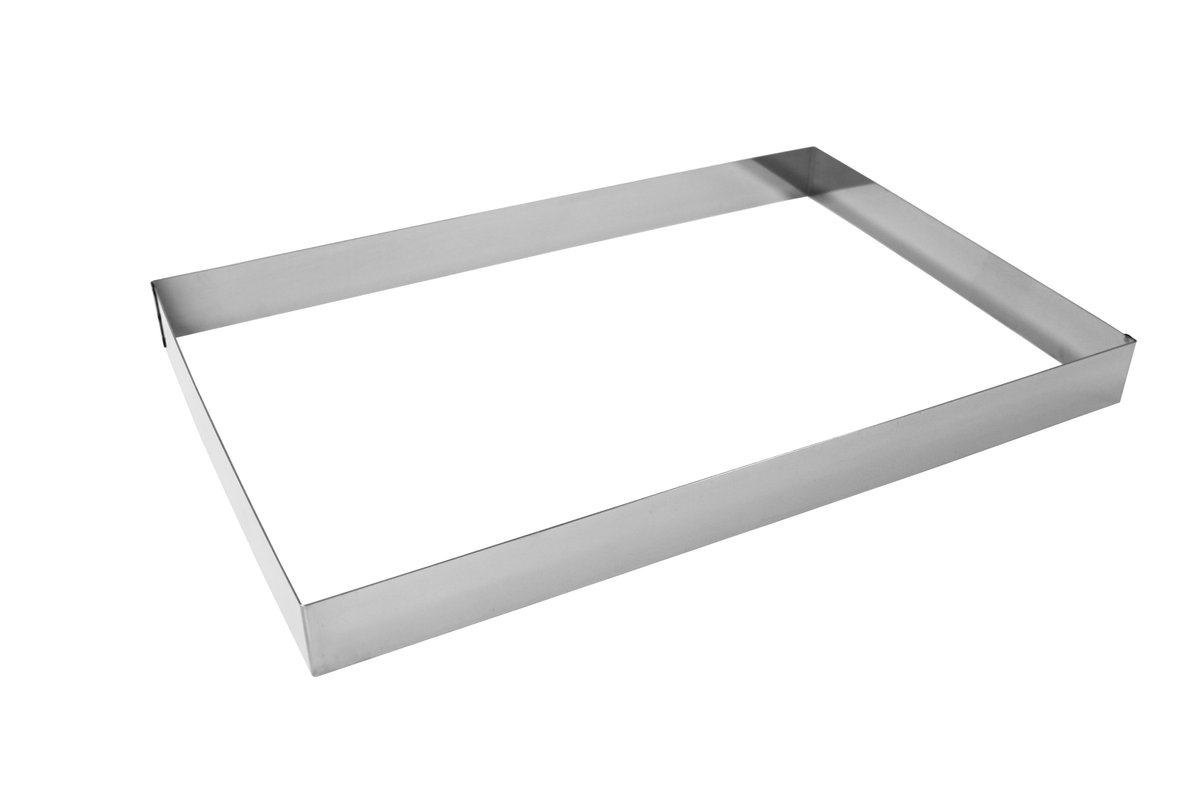 Schnitten- /Backrahmen "Rechteck" 380 mm