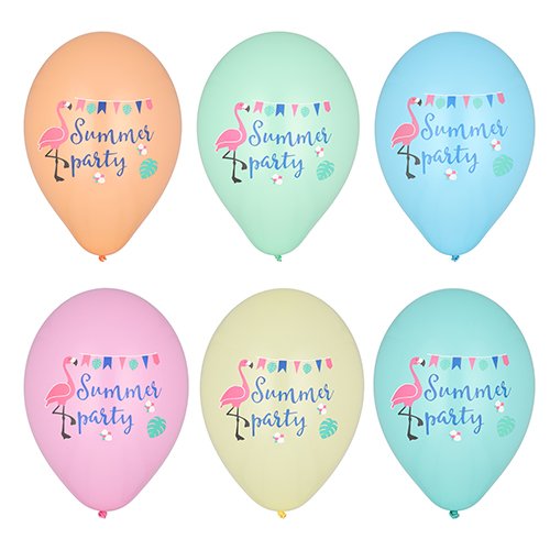 20160 Luftballons Ø 29 cm farbig sortiert "Summerparty"