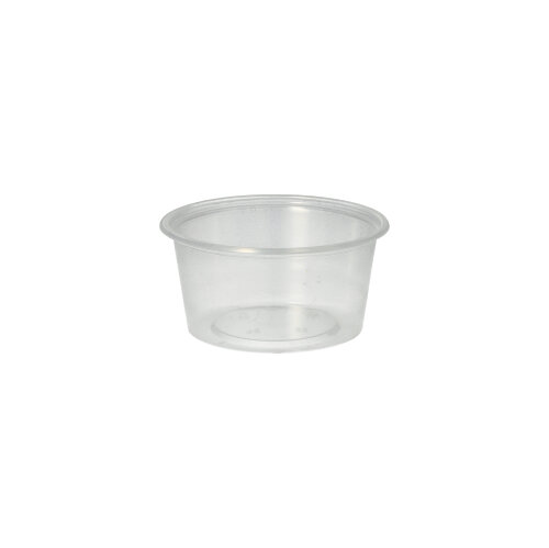 36000 Dressingbecher, PP rund 80 ml Ø 7,1 cm · 3,5 cm transparent