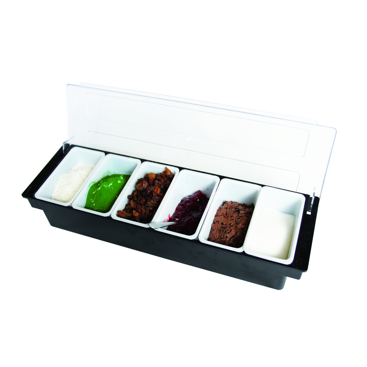 Vorratsbehälter, mit Klappdeckel