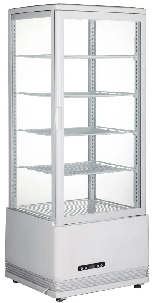 Aufsatz-Kühlvitrine 98 Liter, Arktic, weiß, 230V/210W, 444x397x(H)1100mm Aufsatz-Kühlvitrine 98 Liter, Arktic, weiß, 230V/210W, 444x397x(H)1100mm