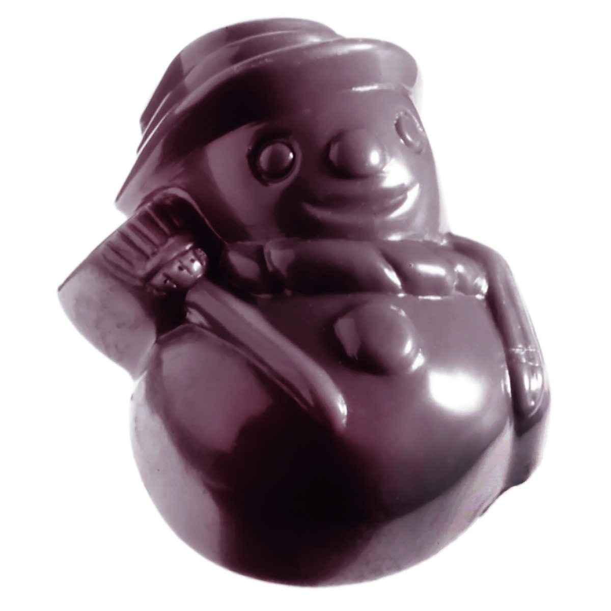 Schokoladen Form - Schneemann