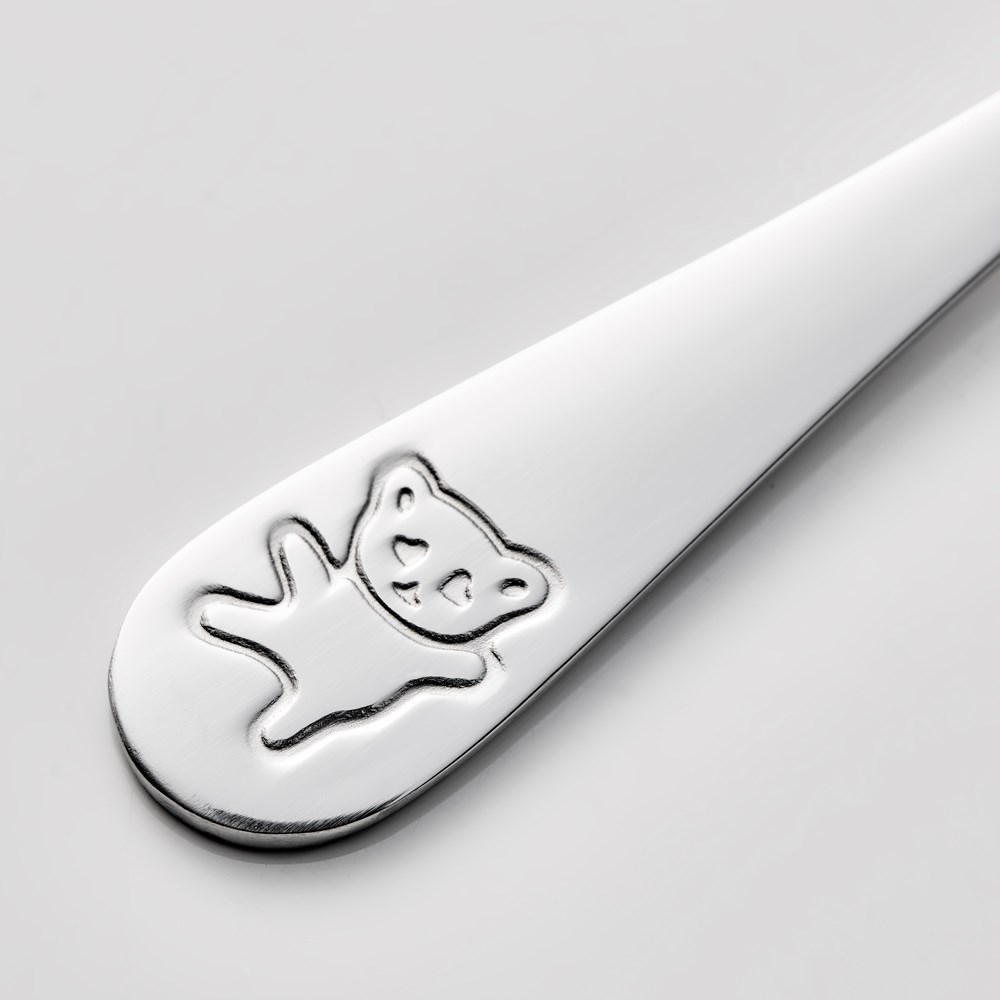 Kleiner Löffel Serie Little Bear, L. 138 mm Menümesser Serie Little Bear, L. 180 mm