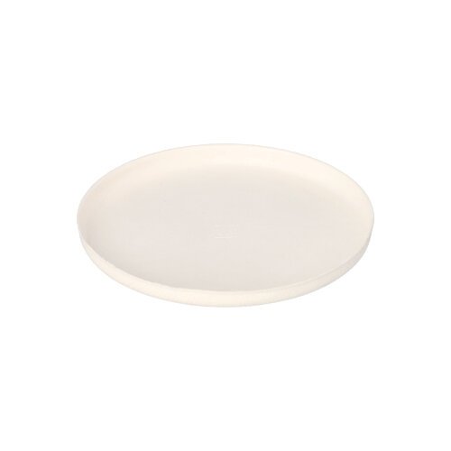 12960 Teller Zuckerrohr "pure" rund Ø 12 cm · 1 cm weiss "Cella"