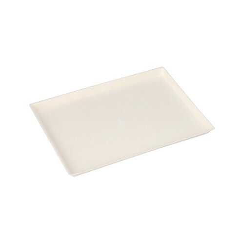 14400 Teller Zuckerrohr "pure" eckig 17,5 cm x 12,5 cm x 1 cm weiss "Cella"