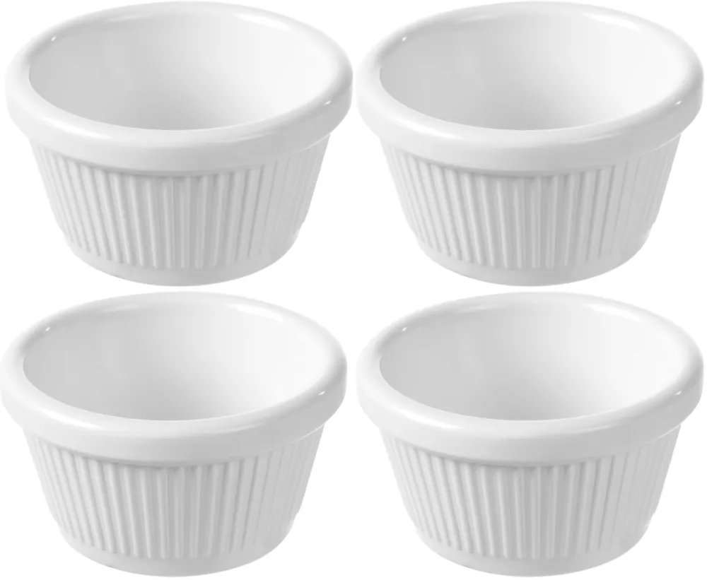 Auflaufförmchen – 4 Stück, 50 ml, 4 Stk., ⌀70x(H)35mm