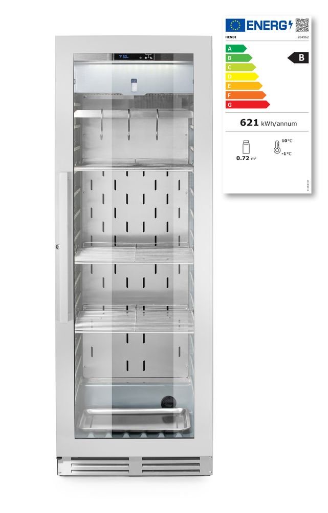 Fleischreifeschrank, HENDI, 352L, 220-240V/170W, 695x760x(H)1720mm Fleischreifeschrank, HENDI, 352L, 220-240V/170W, 695x760x(H)1720mm