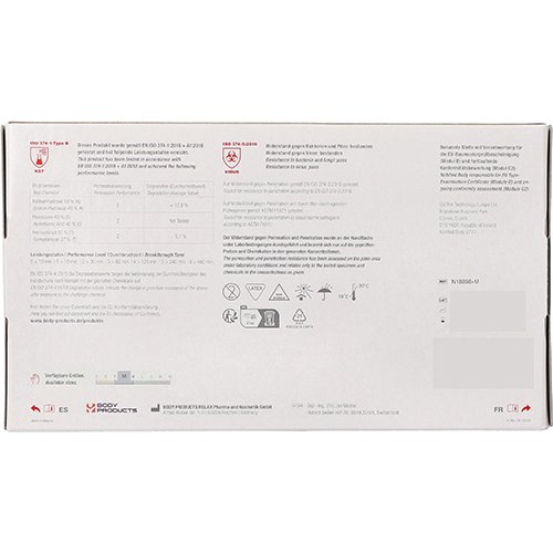 36000 "WORK-INN" Handschuhe, Latex gepudert "White" weiss - natur Größe M