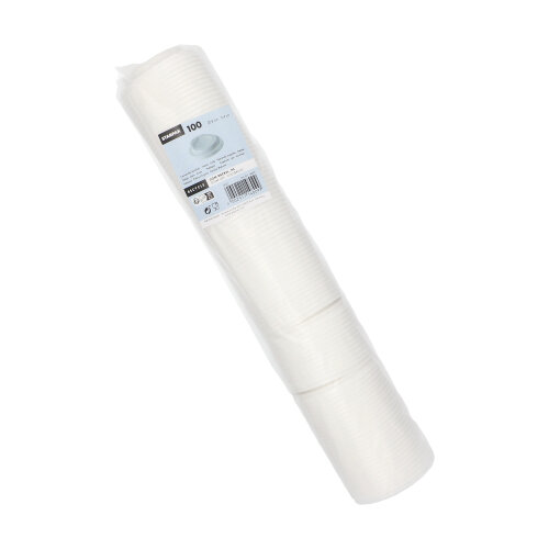 48000 Dom-Deckel, PS "To Go" rund Ø 8 cm · 2,4 cm weiss