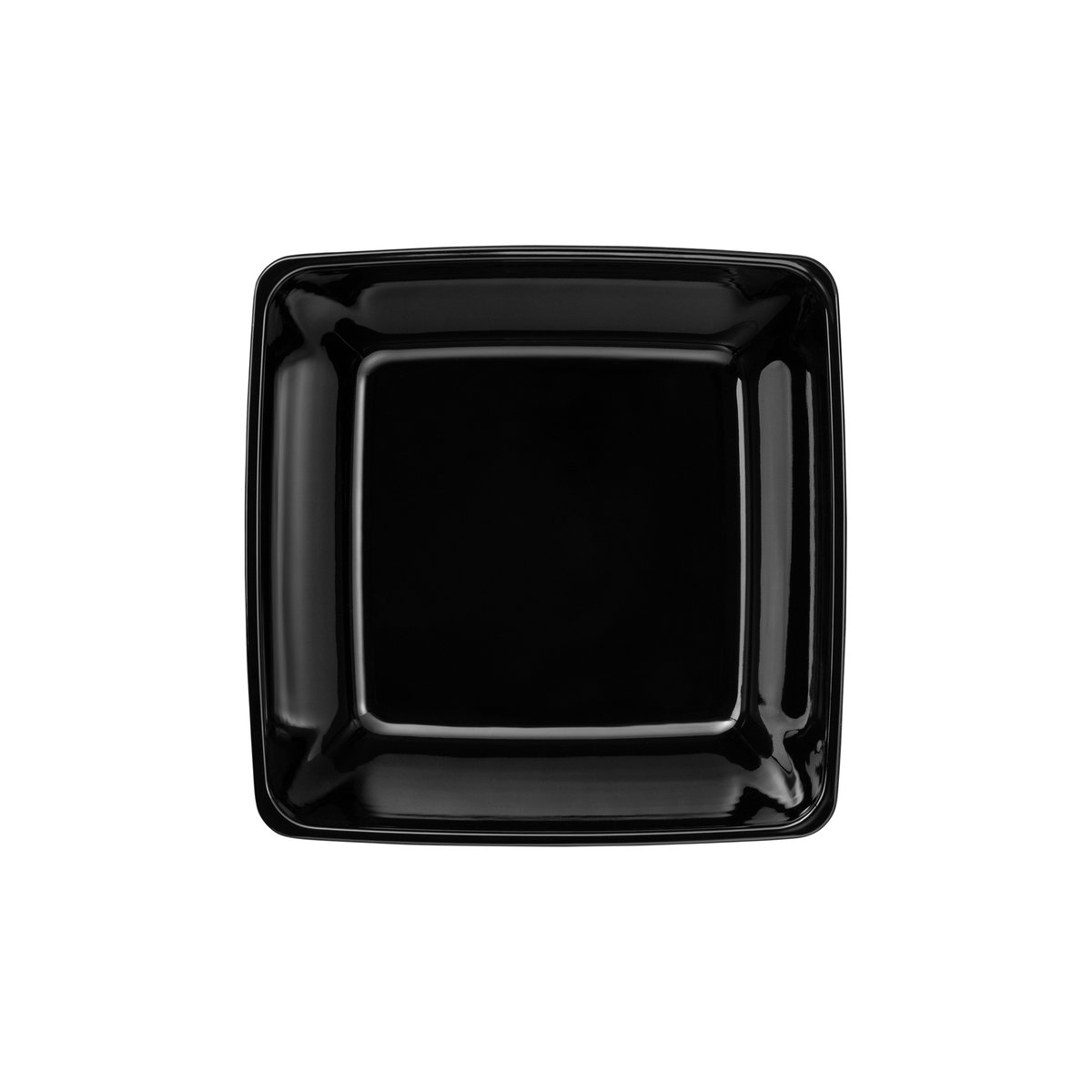 Schale DAY & NIGHT, 25 x 25 x 11,5 cm, schwarz, Melamin