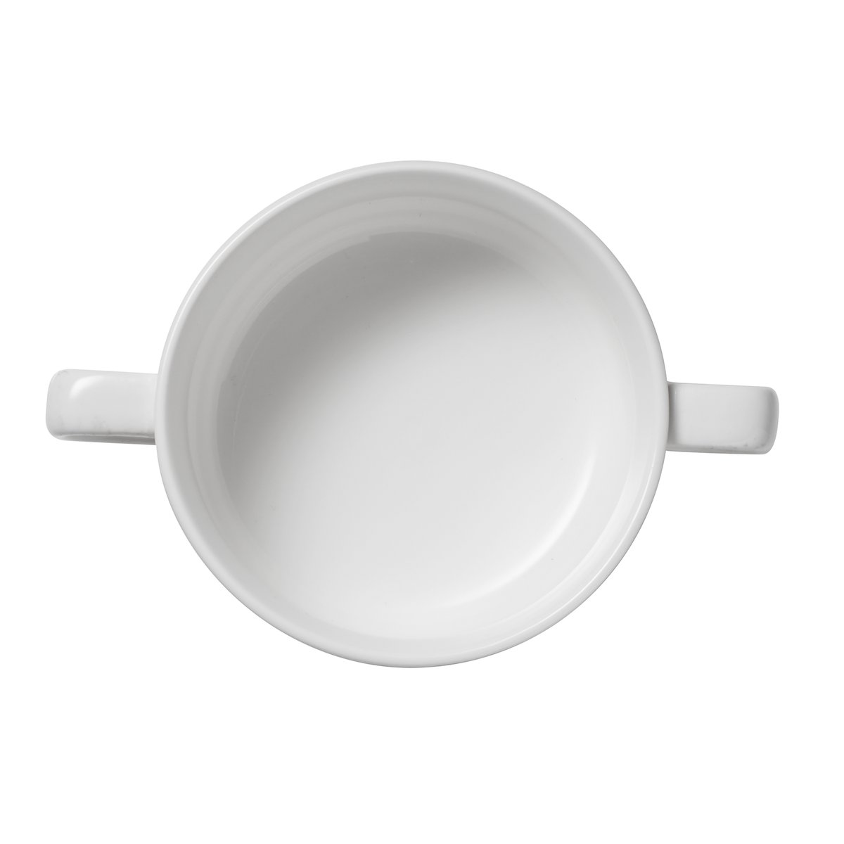 Suppentasse mit Untertasse Set MAYA SHIRO, Ø 10,5 cm, 250 ml, weiß