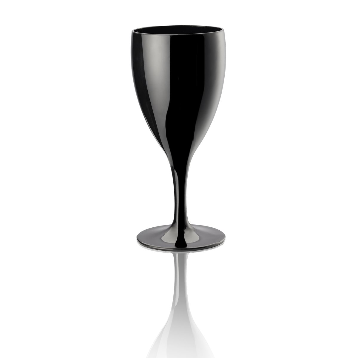 Sektglas Q Squared, 220 ml, Füllstrich 150 ml, schwarz