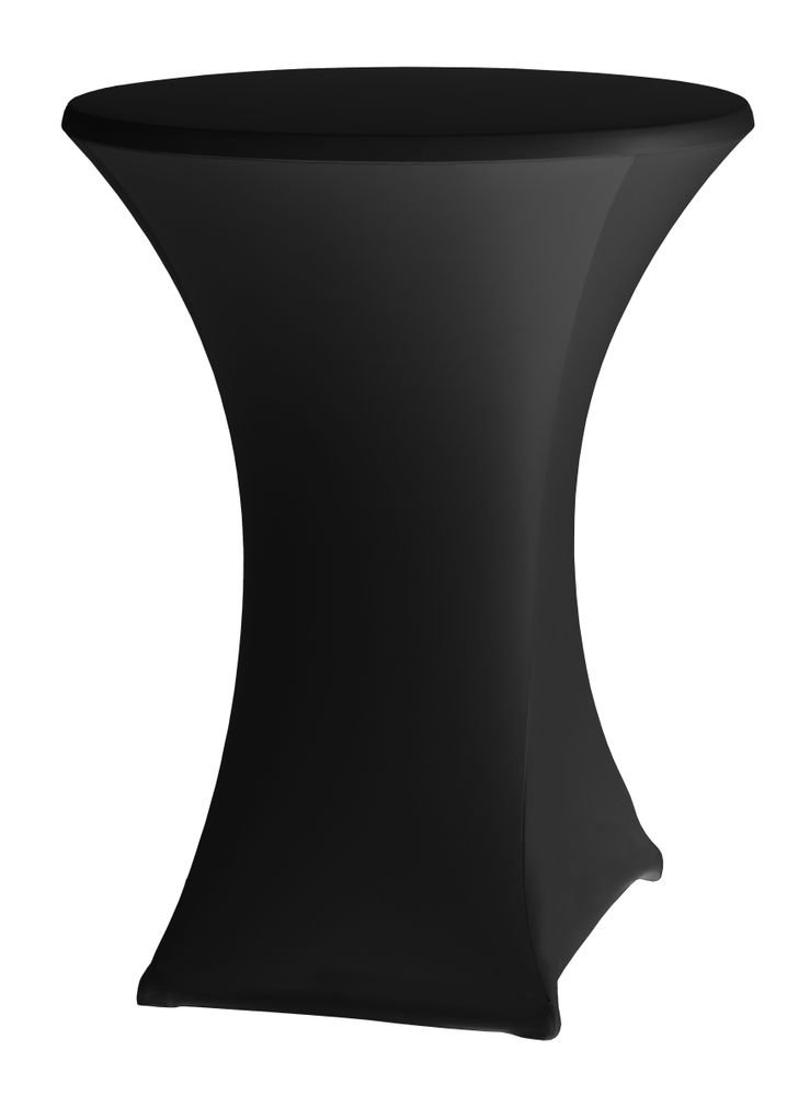 Stehtischhusse ø80-85 cm, HENDI, Schwarz, ⌀850x(H)1150mm
