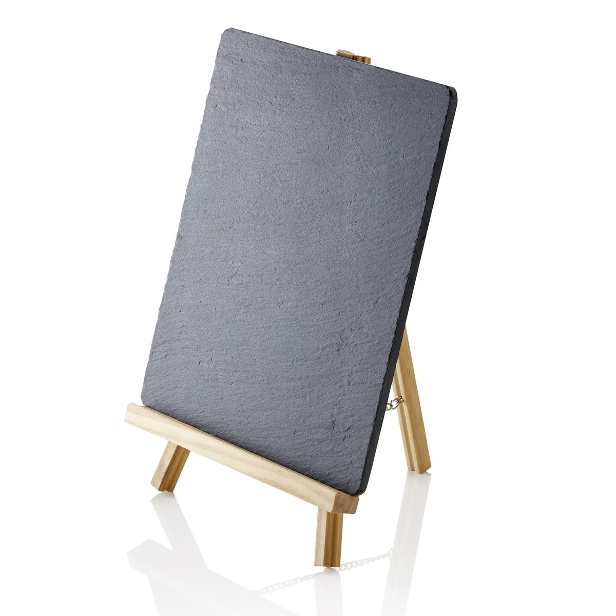 Naturschiefertafel SLATE LINE, 24 x 21 cm, Naturschiefer, Holz Naturschiefertafel SLATE LINE, 24 x 21 cm, Naturschiefer, Holz