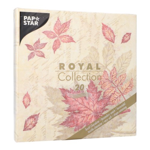 12000 Servietten "ROYAL Collection" 1/4-Falz 40 cm x 40 cm "Autumn Colours"