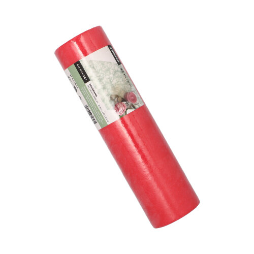 1 Dekoband "Sizoflor" 25 m x 30 cm rot