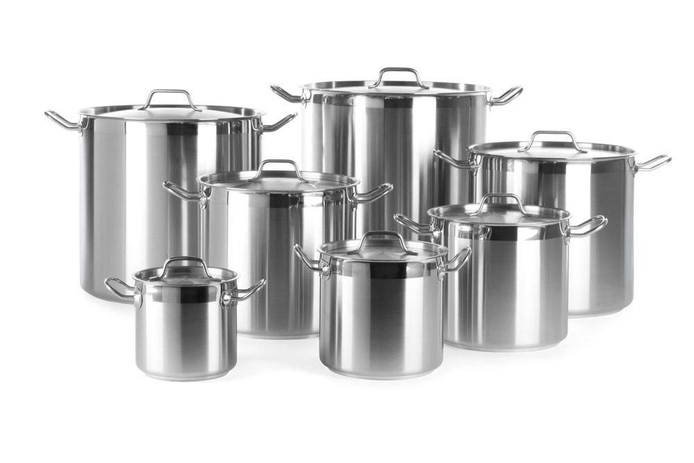 Kochtopf, hoch - mit Deckel, HENDI, Profi Line, 3L, ⌀160x(H)150mm Kochtopf, hoch - mit Deckel, HENDI, Profi Line, 95L, ⌀500x(H)500mm