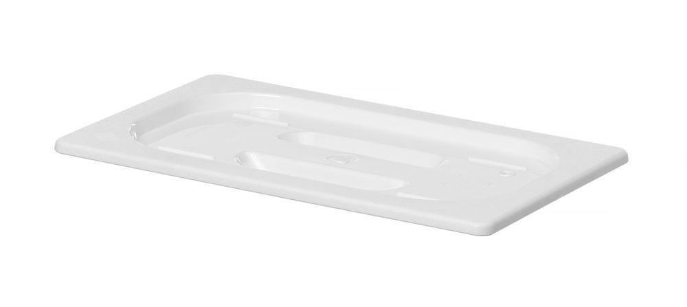 Gastronorm Deckel, HENDI, GN 1/4, Weiß, 265x162mm