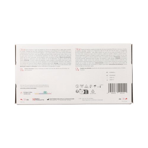 48000 "WORK-INN" Handschuhe, Vinyl gepudert "Light" transparent Größe L
