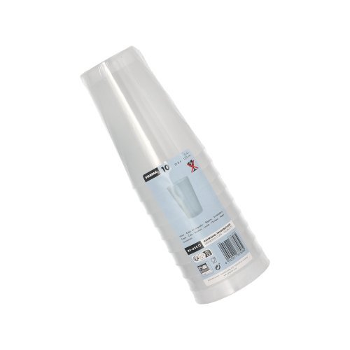 10 Mehrweg-Trinkbecher PP 0,4 l Ø 8,6 cm · 12,9 cm transluzent extra stabil 2880 Mehrweg-Trinkbecher PP 0,4 l Ø 8,6 cm · 12,9 cm transluzent extra stabil