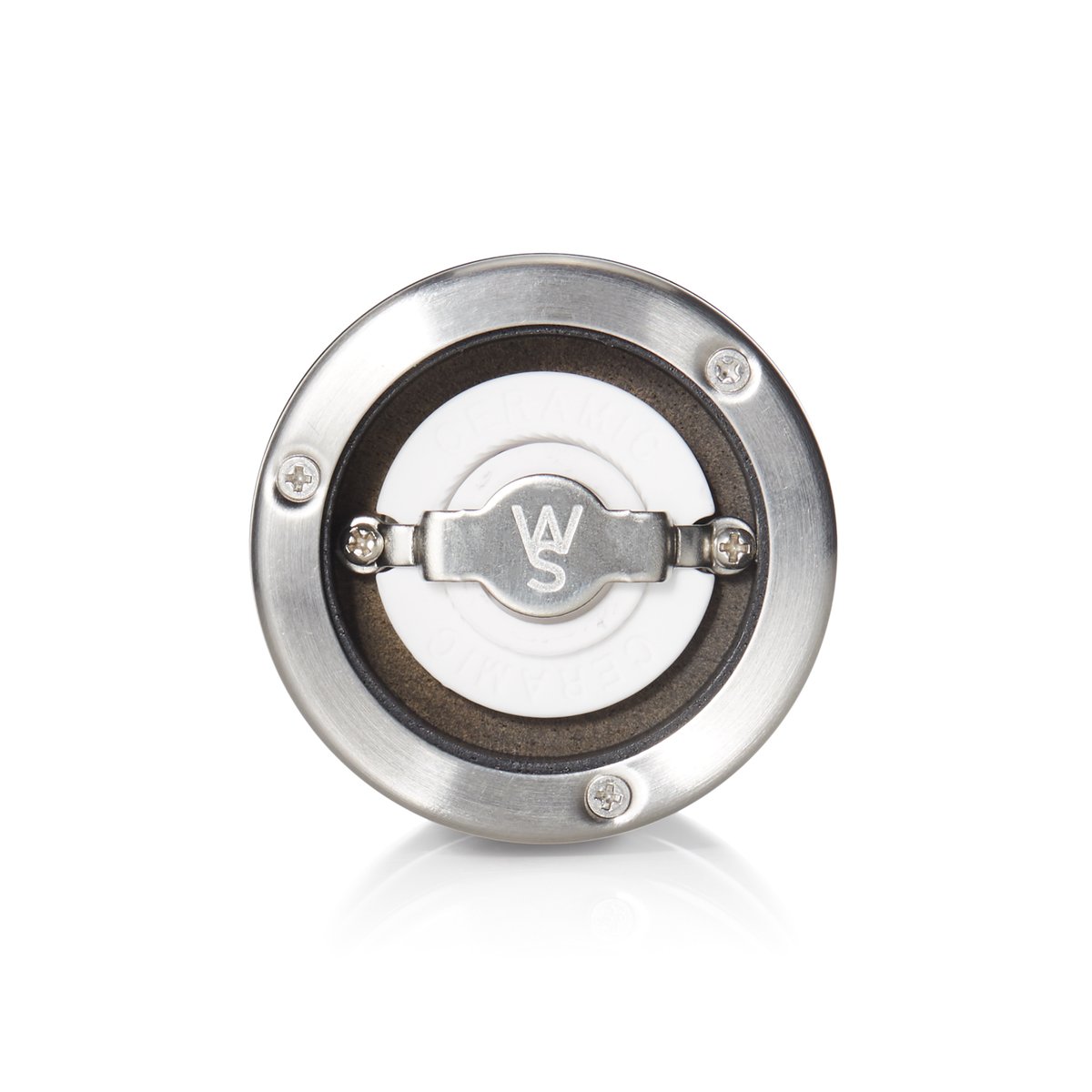 Salzmühle Ø 5,4 cm, (H) 11 cm Pfeffermühle Ø 6 cm; (H) 20 cm