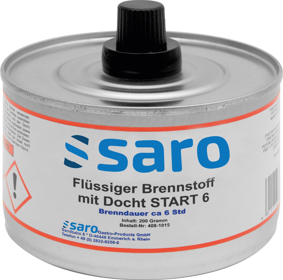 FlüssigerBrennstoffm.DochtSTART6,VPE24Dosen