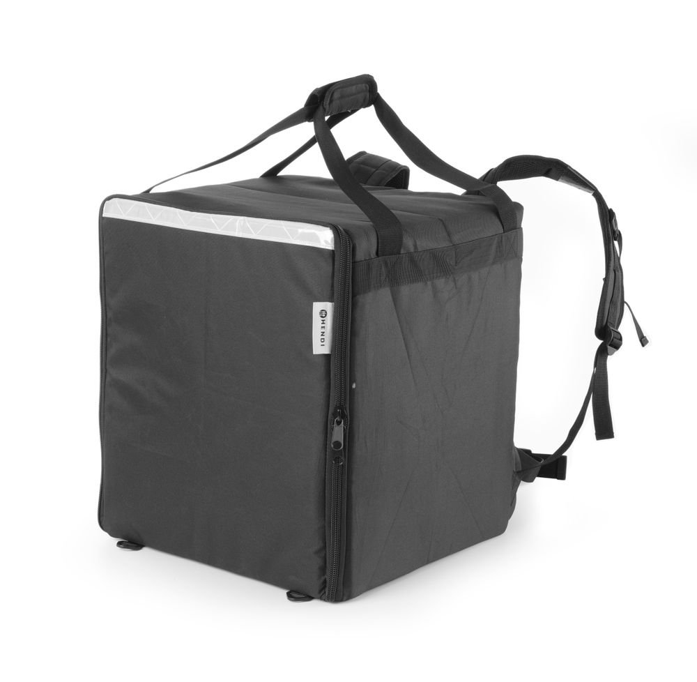 Thermo-Transportrucksack, HENDI, 75,2L, Schwarz, 410x410x(H)480mm