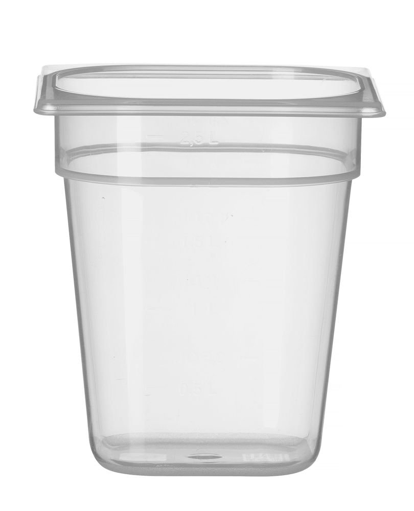 Gastronorm-Behälter 1/6, HENDI, Profi Line, GN 1/6, 3,4L, Transparent, 176x162x(H)200mm Gastronorm-Behälter 1/6, HENDI, Profi Line, GN 1/6, 1,6L, Transparent, 176x162x(H)100mm
