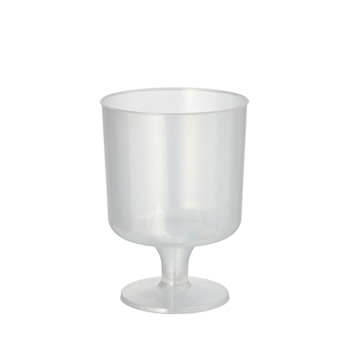 3600 Mehrweg-Stiel-Gläser für Rotwein PP 0,2 l Ø 7,2 cm · 10 cm einteilig, unzerbrechlich