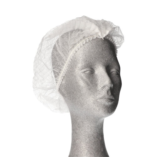 WORK-INN/PS Klipp-Hauben, Vlies Ø 30 cm weiss