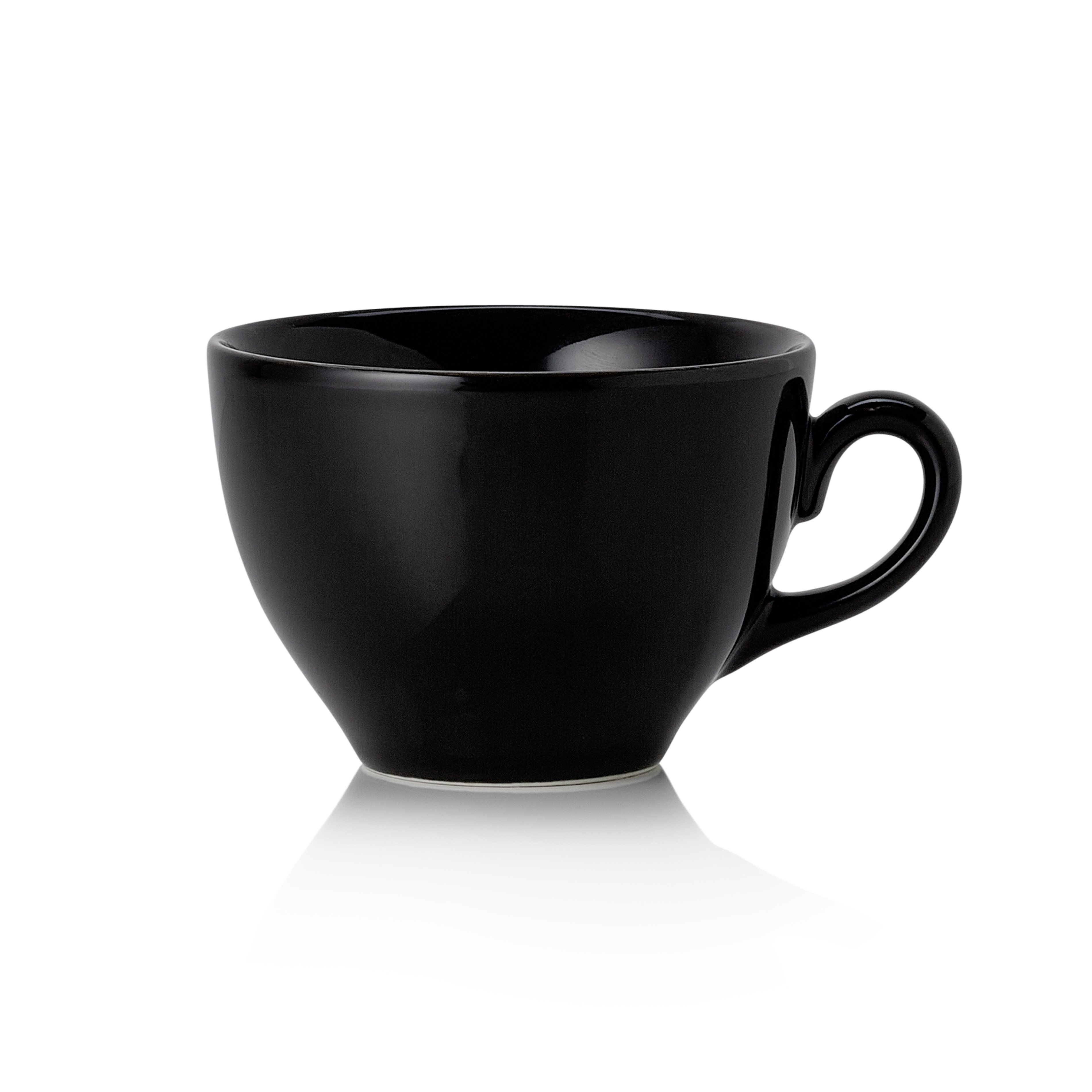 Ober- und Untertasse 0,2 L, (H) 8,5 cm