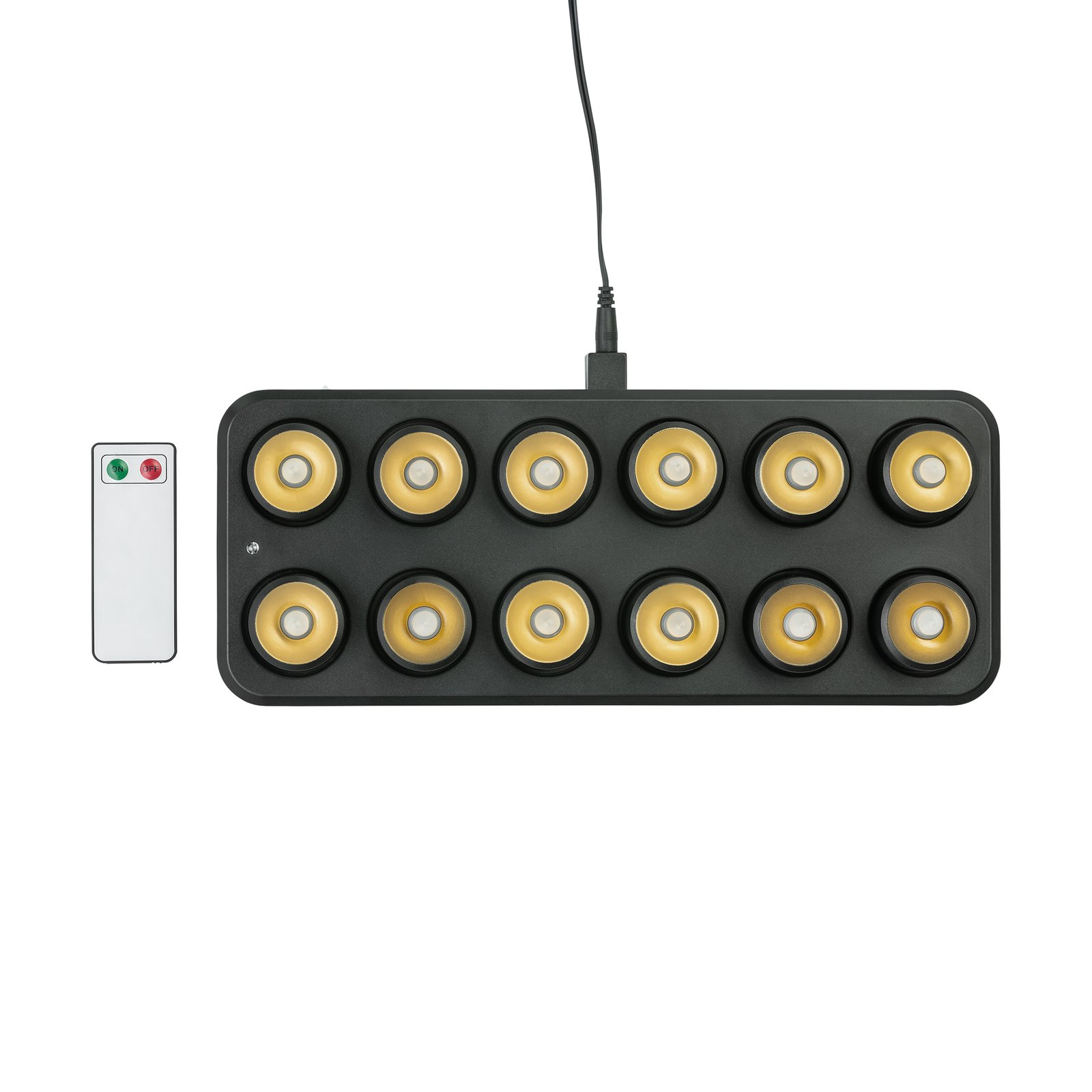 LED Teelichter YUYU, 30 x 14 x 3 cm, wiederaufladbar