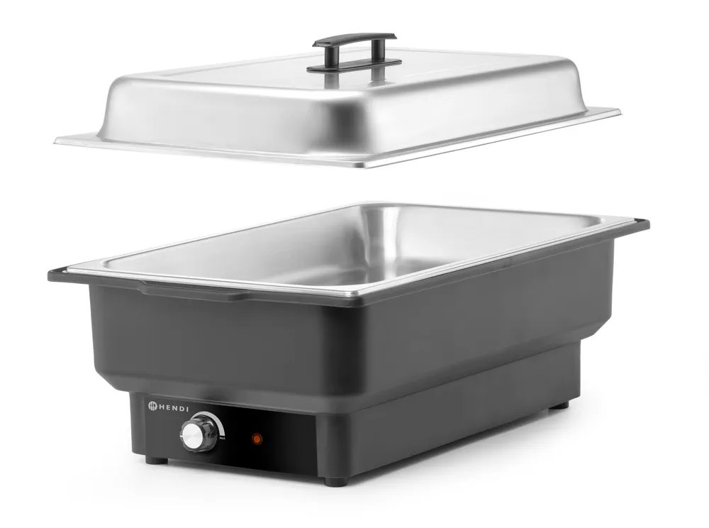 Chafing Dish Tellano, elektrisch, Kitchen Line, GN 1/1, 9L, 220-240V/900W, 575x349x(H)278mm