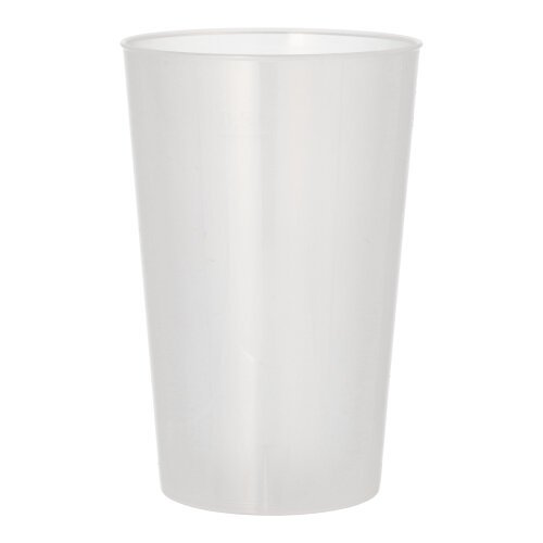 2304 Mehrweg-Trinkbecher PP 0,5 l Ø 9,2 cm · 13,9 cm transluzent extra stabil
