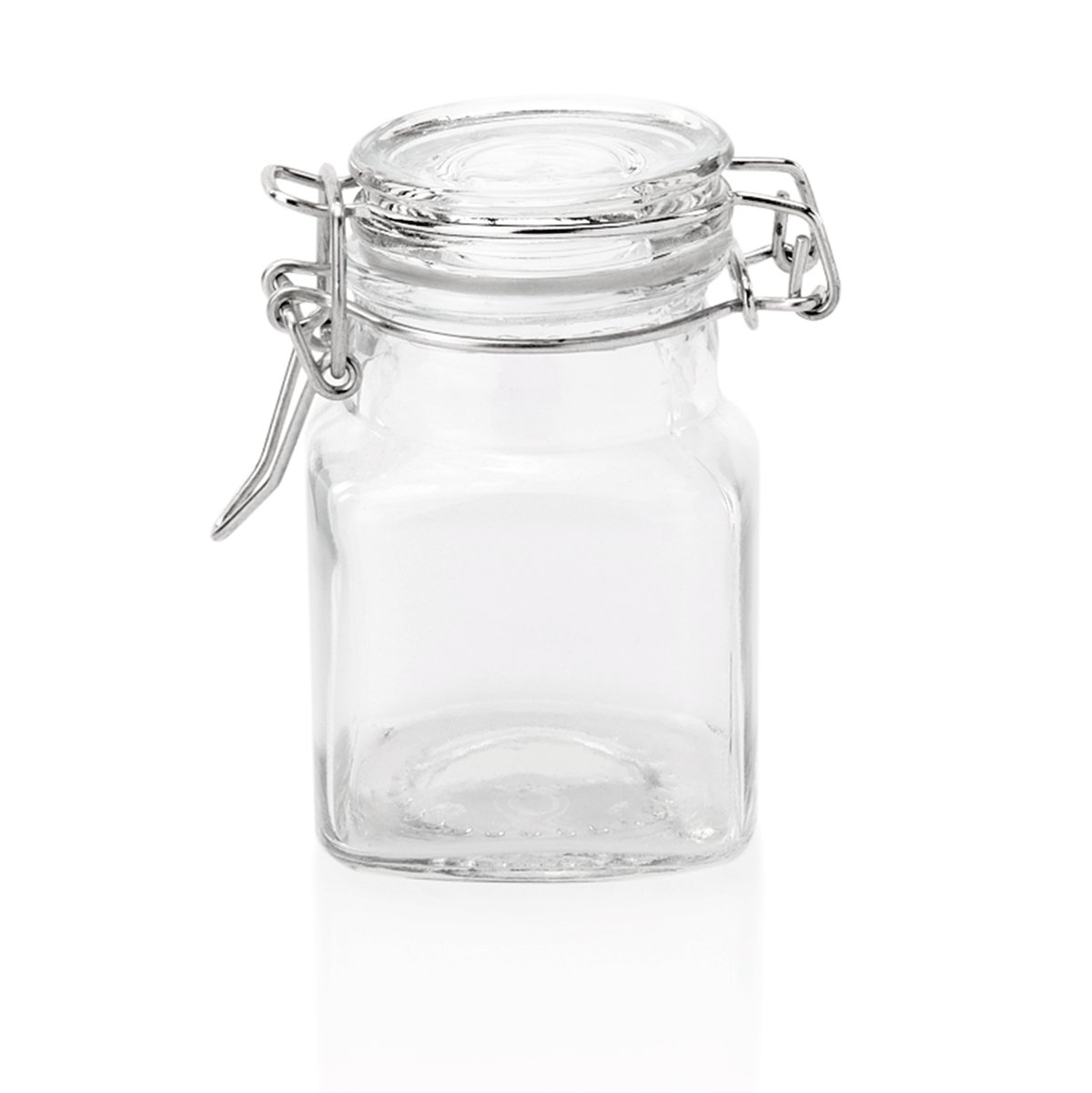 Bügelverschlussglas 100 ml, Ø 4 cm, (H) 8 cm