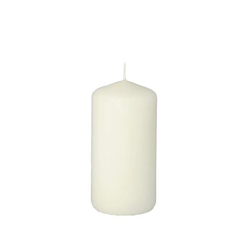 1920 Stumpenkerze Ø 50 mm · 100 mm weiss