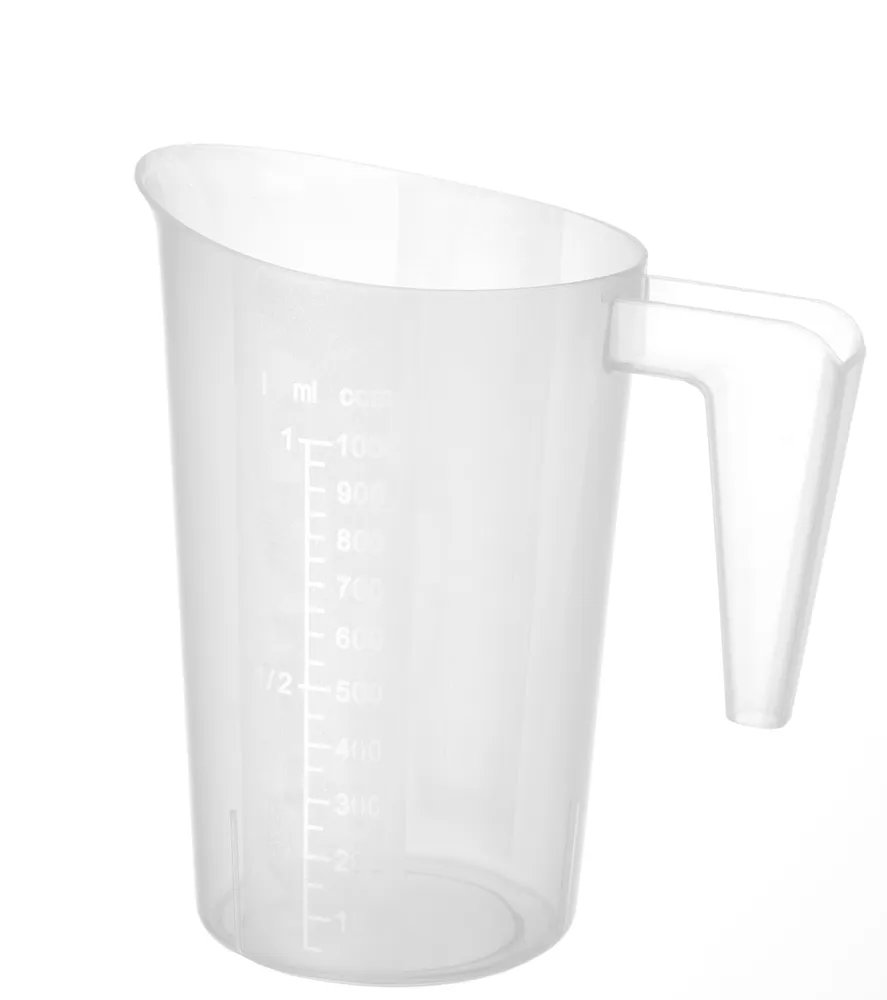 Messbecher, stapelbar, 1L, ⌀124x(H)170mm Messbecher, stapelbar, 1L, ⌀124x(H)170mm