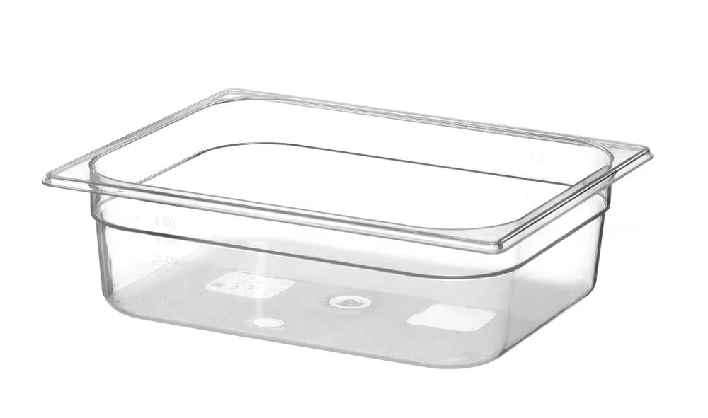 Gastronorm-Behälter 1/2, Profi Line, GN 1/2, 6,5L, Transparent, 325x265x(H)100mm Gastronorm-Behälter 1/2, Profi Line, GN 1/2, 6,5L, Transparent, 325x265x(H)100mm