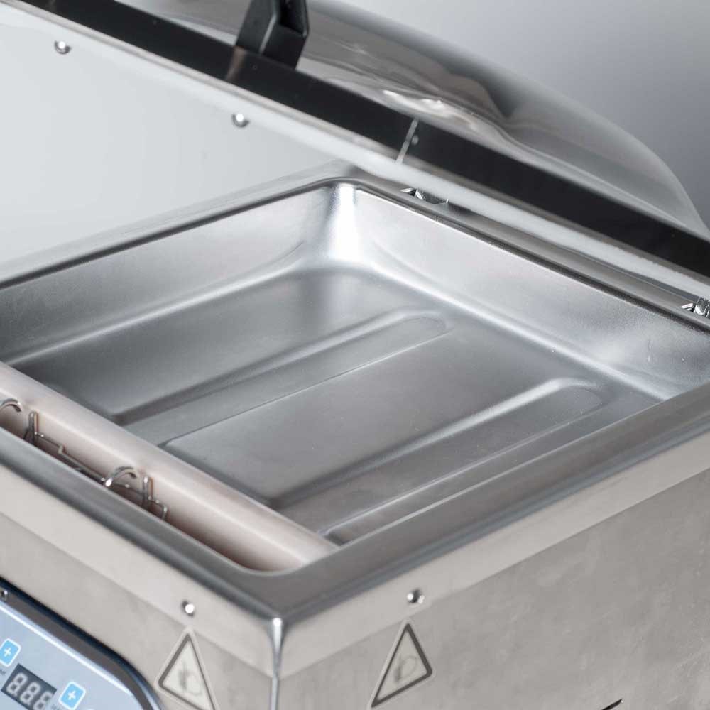 Kammer-Vakuumiergerät mit digitaler Steuerung, 429 x 359 x 378 mm (BxTxH) Kammer-Vakuumiergerät mit digitaler Steuerung, 429 x 359 x 378 mm (BxTxH)