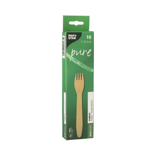 10 Gabeln, Holz "pure" 16 cm 27000 Gabeln, Holz "pure" 16 cm