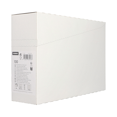 12000 Bestecktaschen, Airlaid 40 cm x 33 cm weiss mit Besteckfalz