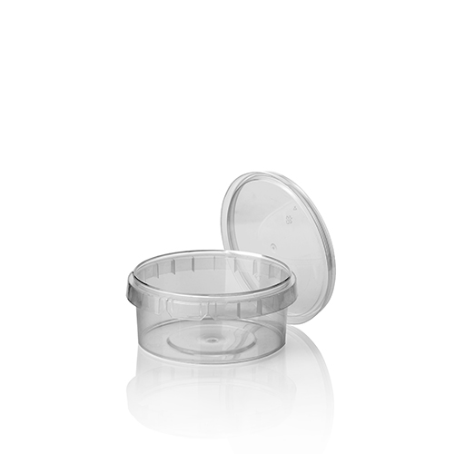 432 Feinkostbecher, PP 240 ml Ø 9,5 cm · 5,6 cm transparent mit Originalitätsverschluss 8640 Feinkostbecher, PP 240 ml Ø 9,5 cm · 5,6 cm transparent mit Originalitätsverschluss