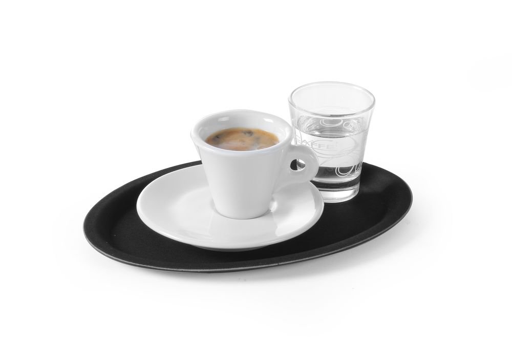 Serviertablett rutschfest, oval, HENDI, 210x290mm