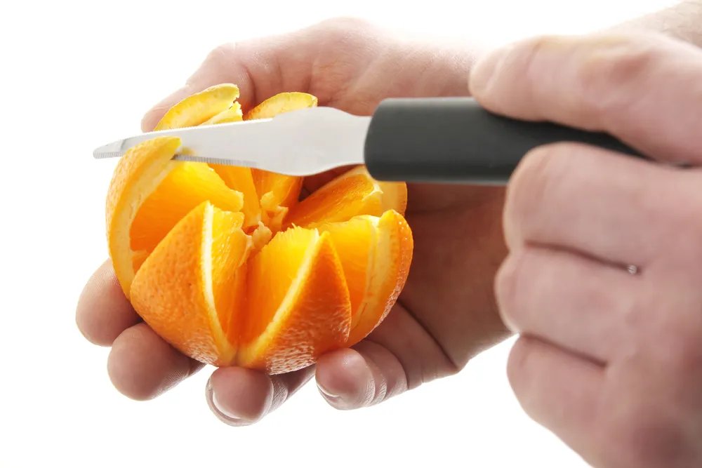 Zitrusschäler, Schwarz, (L)175mm Zitrusschäler, Schwarz, (L)175mm