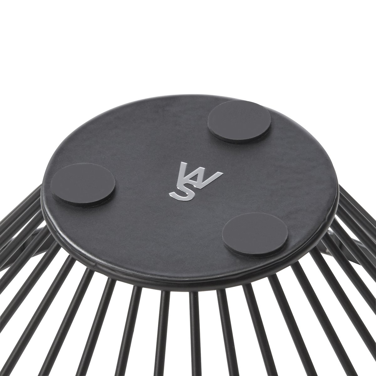 Buffetkorb, Ø 15 cm, Höhe 7,5 cm, schwarz pulverbeschichtet, Metall Buffetkorb, Ø 15 cm, Höhe 7,5 cm, schwarz pulverbeschichtet, Metall