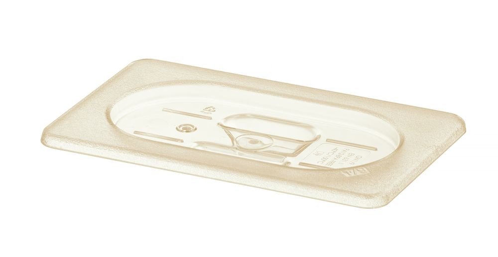 Gastronorm Deckel, hochtemperaturbeständig, HENDI, GN 1/9, Transparent, 176x108mm