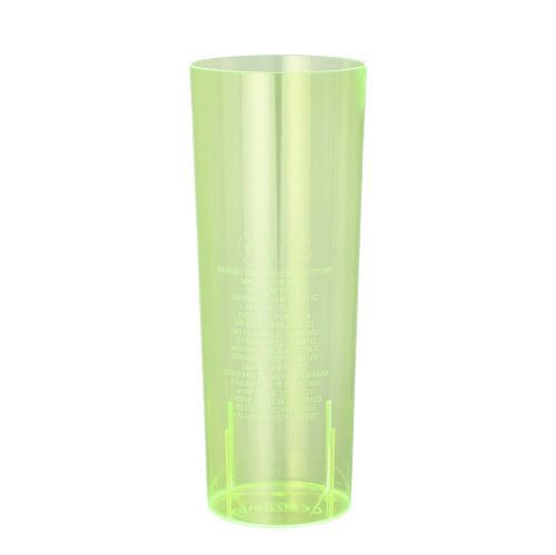 4000 Gläser für Longdrinks, PS 0,3 l Ø 5,85 cm · 15,2 cm gelb