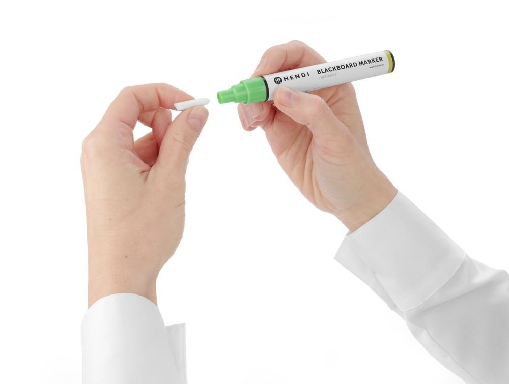 Kreidemarker 6 mm, 2x weiß, 1x rosa, 1x gelb, 1x bronze, 5 Stk