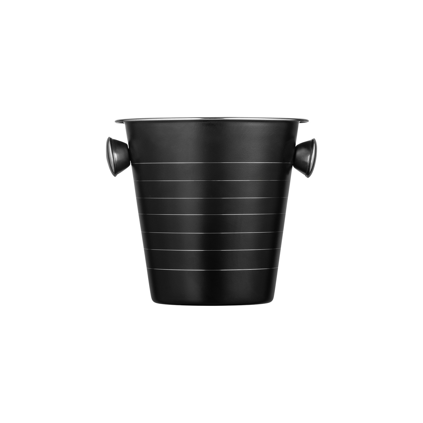 Flaschenkühler 4,5 L, Ø 21,5 cm, (H) 20 cm, Pulverbeschichtet, schwarz