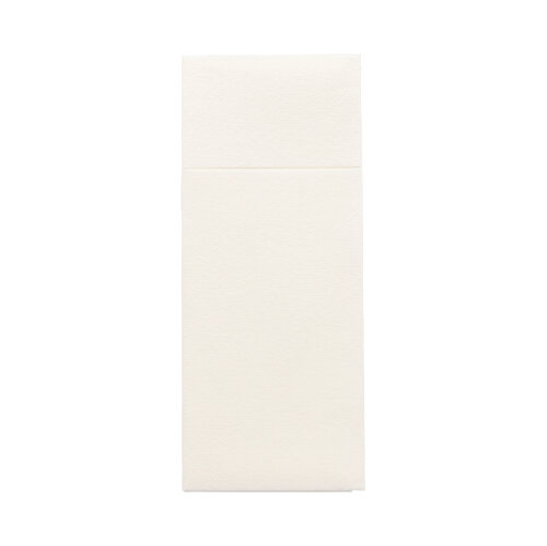 12000 Bestecktaschen, Airlaid 40 cm x 33 cm weiss mit Besteckfalz